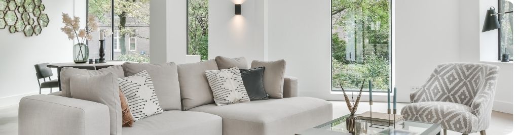 Home staging cost in Toronto staged living room modern décor real estate listing